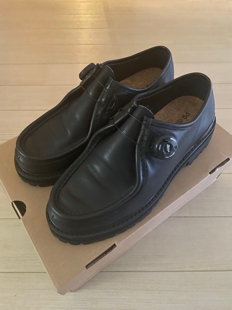 靴 PG Steven Alan KNOCK black leather
