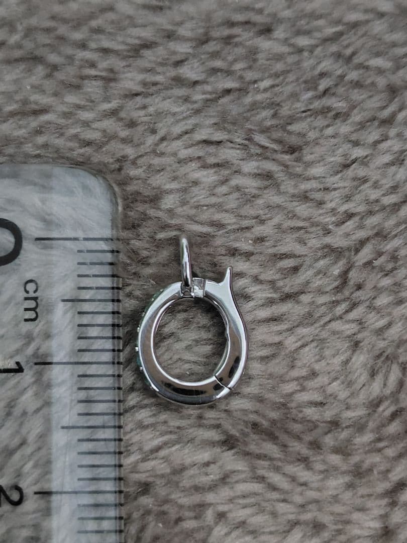 GSTV K18WC パライバトルマリン0.04ct バチカン開閉式　付属品なし