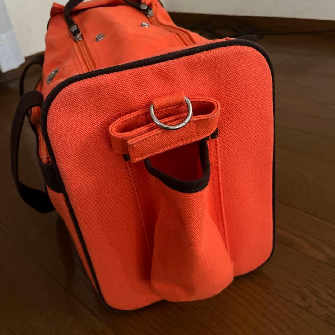 CASTELBAJAC キャリーバッグ オレンジ 犬用品 ペットキャリーバッグ