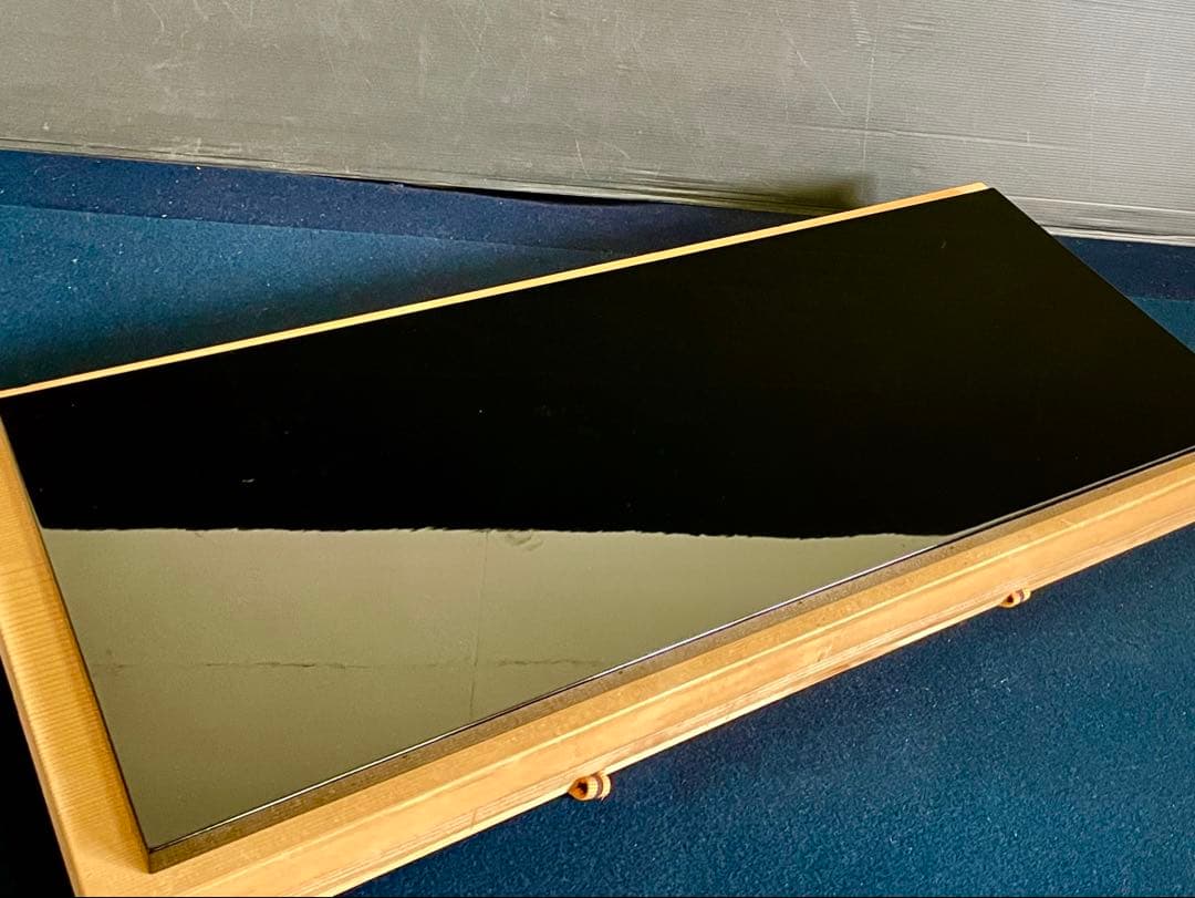 割引❣️【美品】「祖」輪島塗 真塗 長板 一双 宇太郎 共箱 炉 風炉（121⑧）