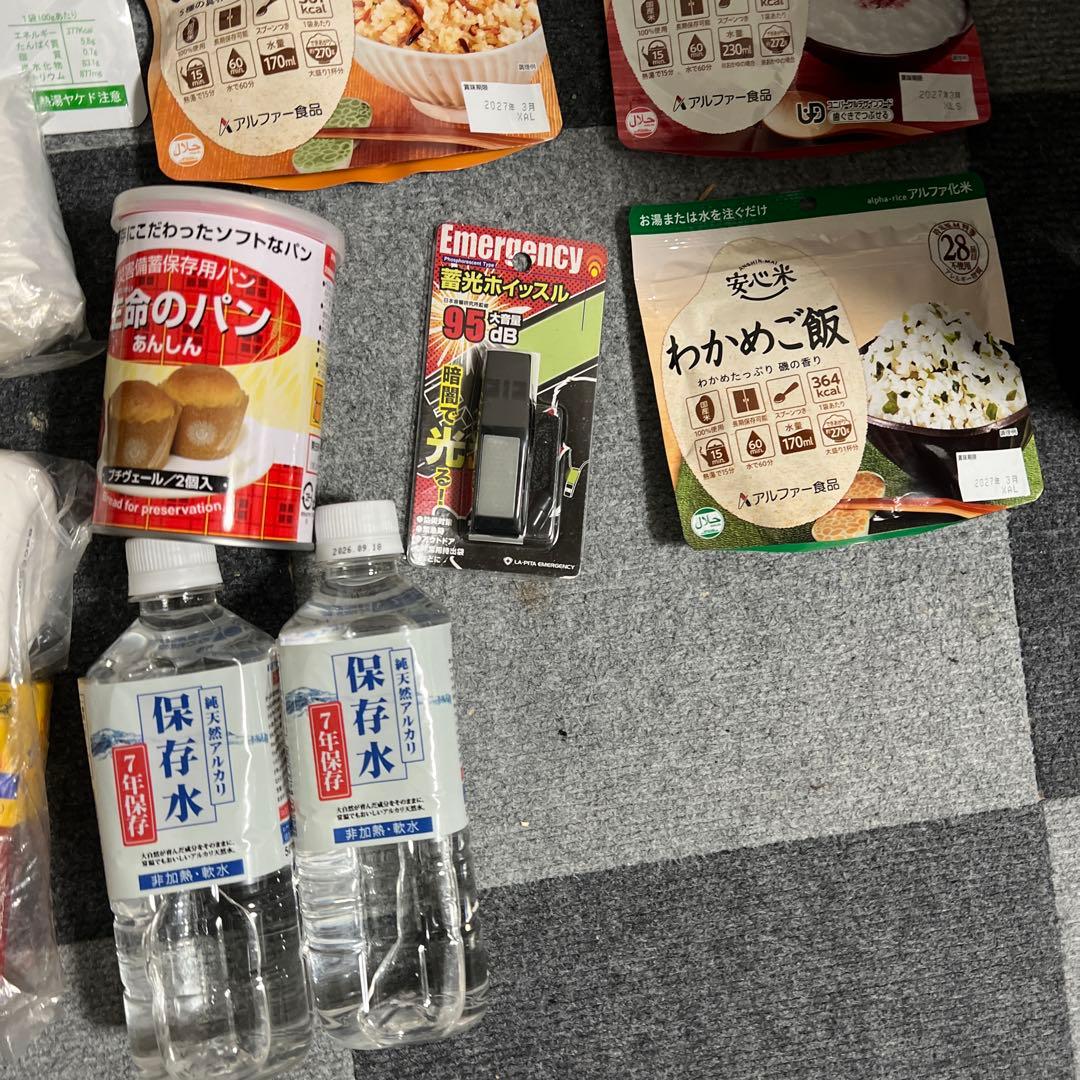 非常用持ち出しリュック