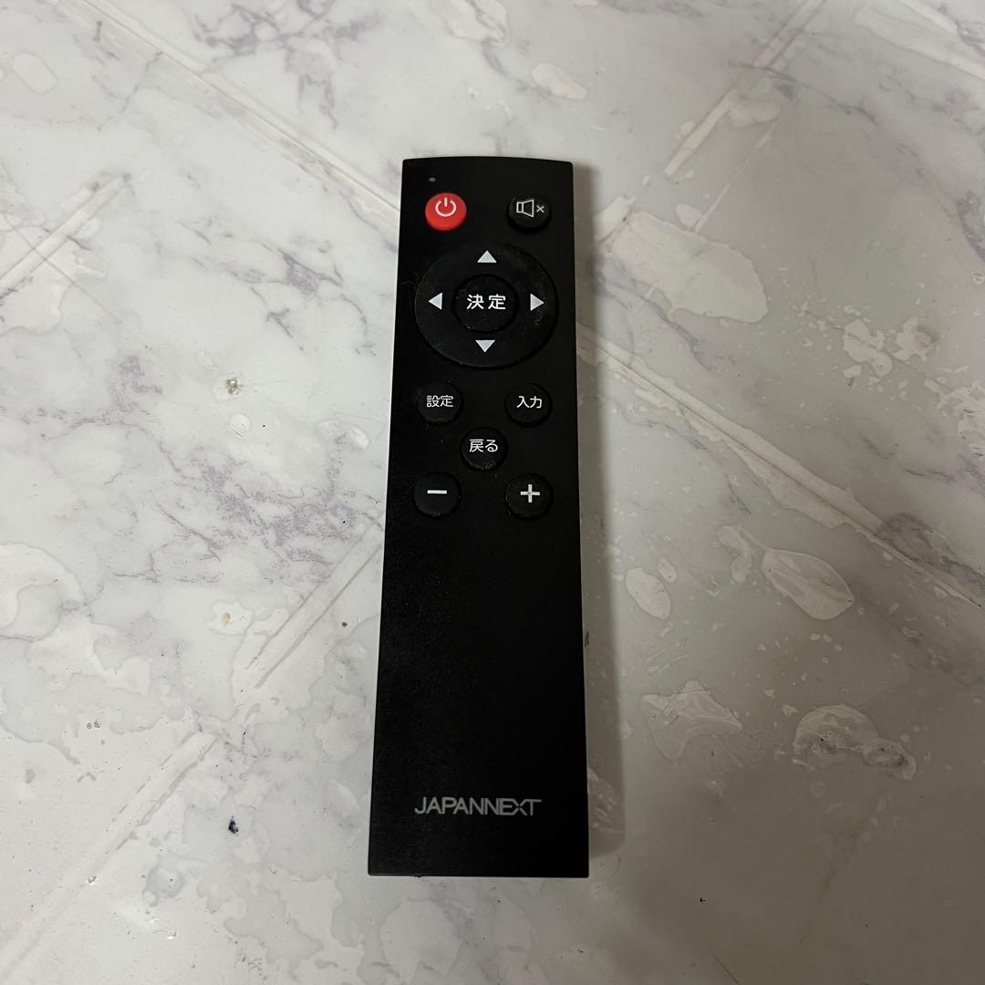 即日受渡❣️全国送料込昨年購入ジャパンネクスト50型4Kモニタースピーカーリモ付