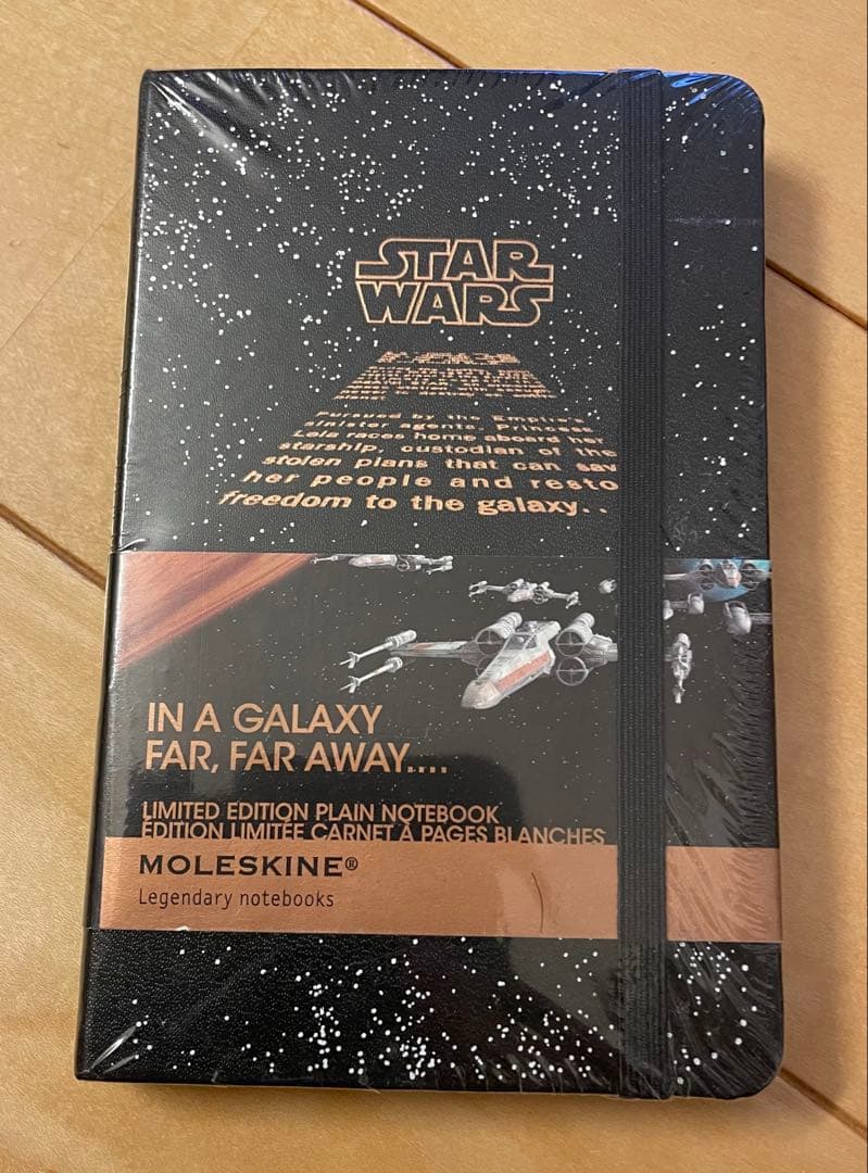 Moleskine スター・ウォーズ プレーンノート 限定版　4冊セット
