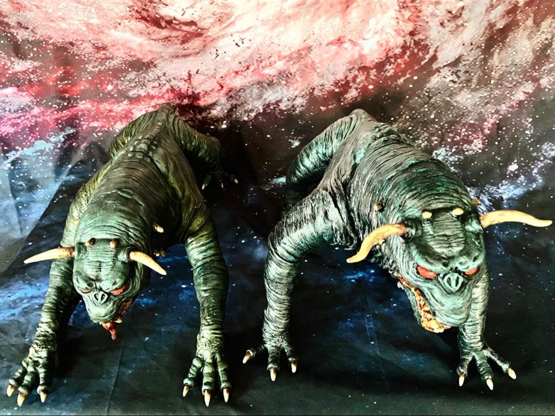 ゴーストバスターズテラードッグ門の神ズール&鍵の神ヴィンツ完成品2種ツクダホビー