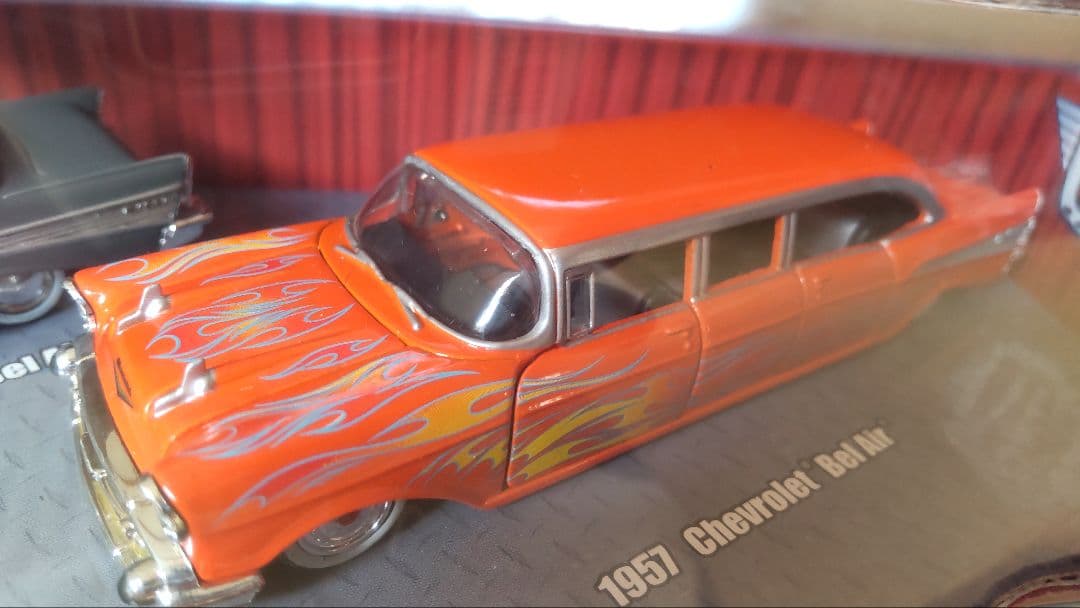 M2machines 1957 Chevrolet Bel Air 3台セット