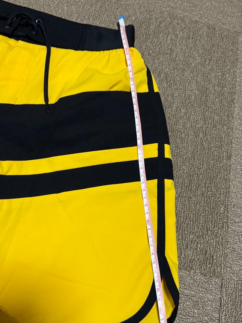 豚屋CRONOS ストライプ水着 イエロー