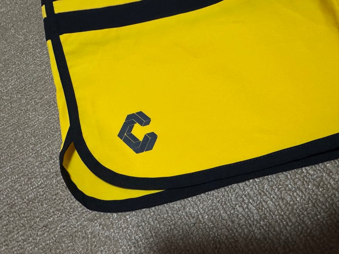 豚屋CRONOS ストライプ水着 イエロー