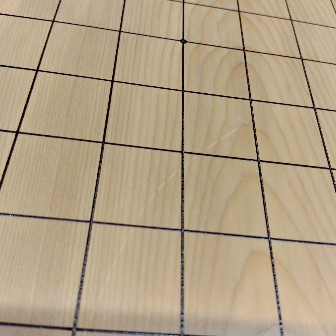 【国産　本榧碁盤　4寸5分　木表】