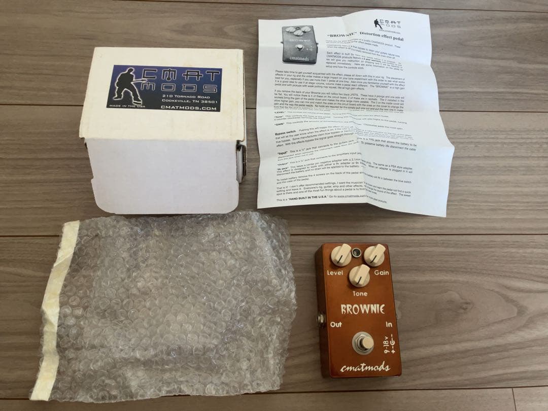 cmatmods BROWNIE ギターエフェクター