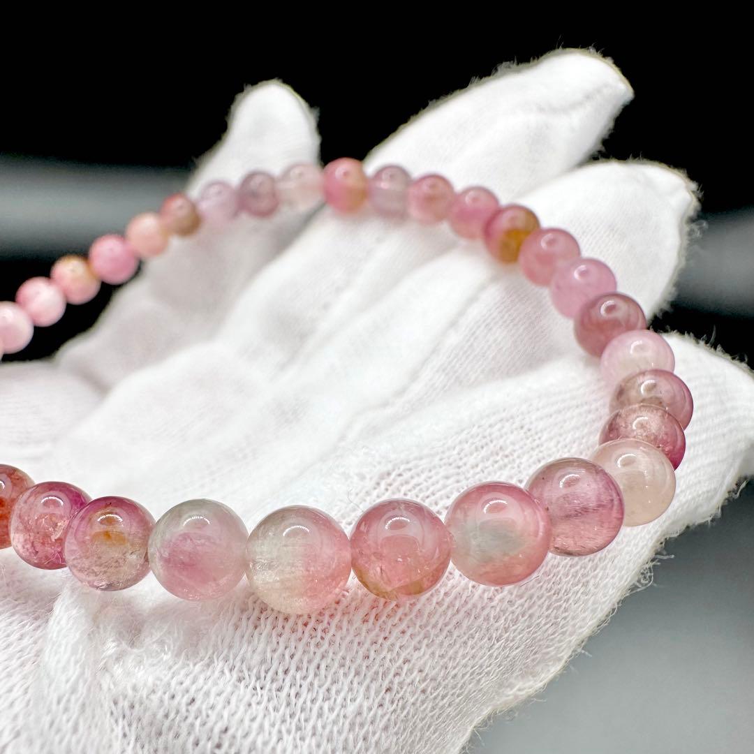 ピンクトルマリン　ブレスレット