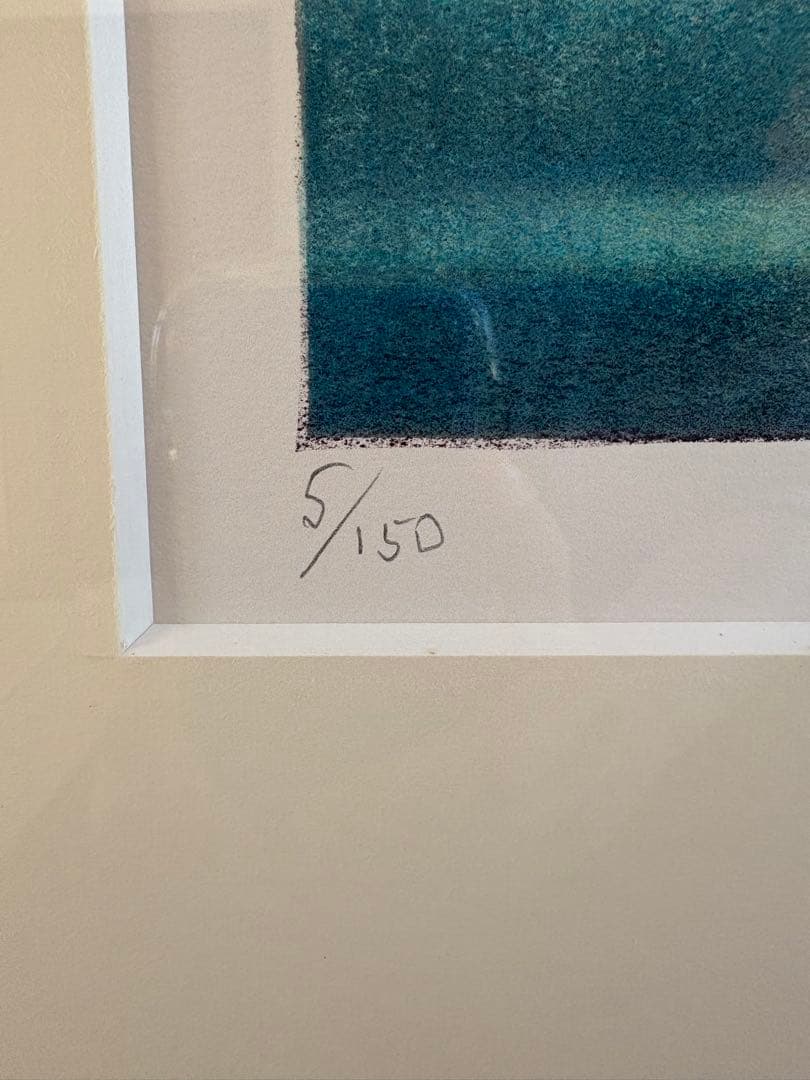 「正規証明書付」Louis Toffoli「SOLEIL LEVANT」石版画