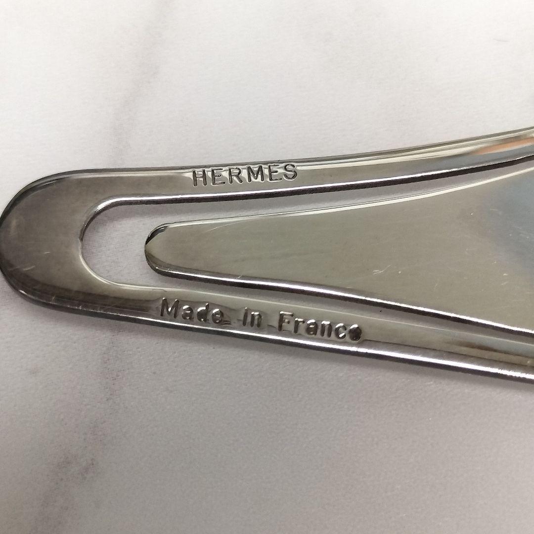 HERMES エルメス シュヴァル ホース ルーペ マネークリップ ブックマーク