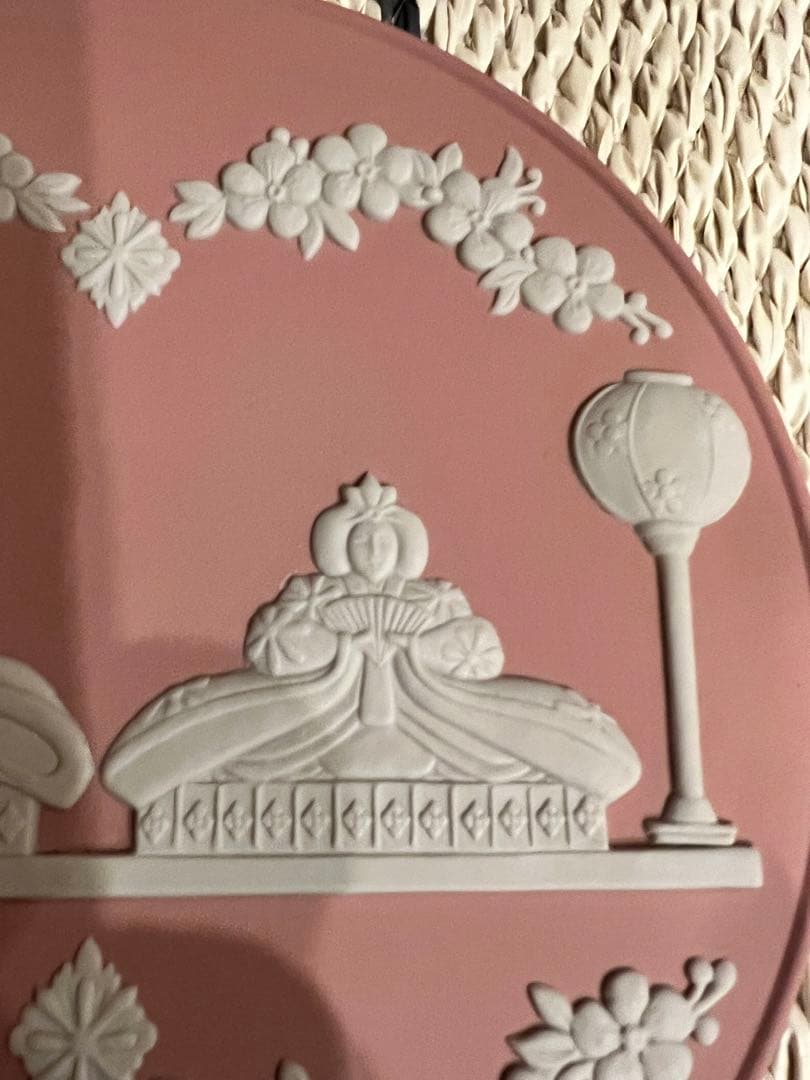 ウェッジウッド　ジャスパー　雛ドールプレート　リトルサムライプレート