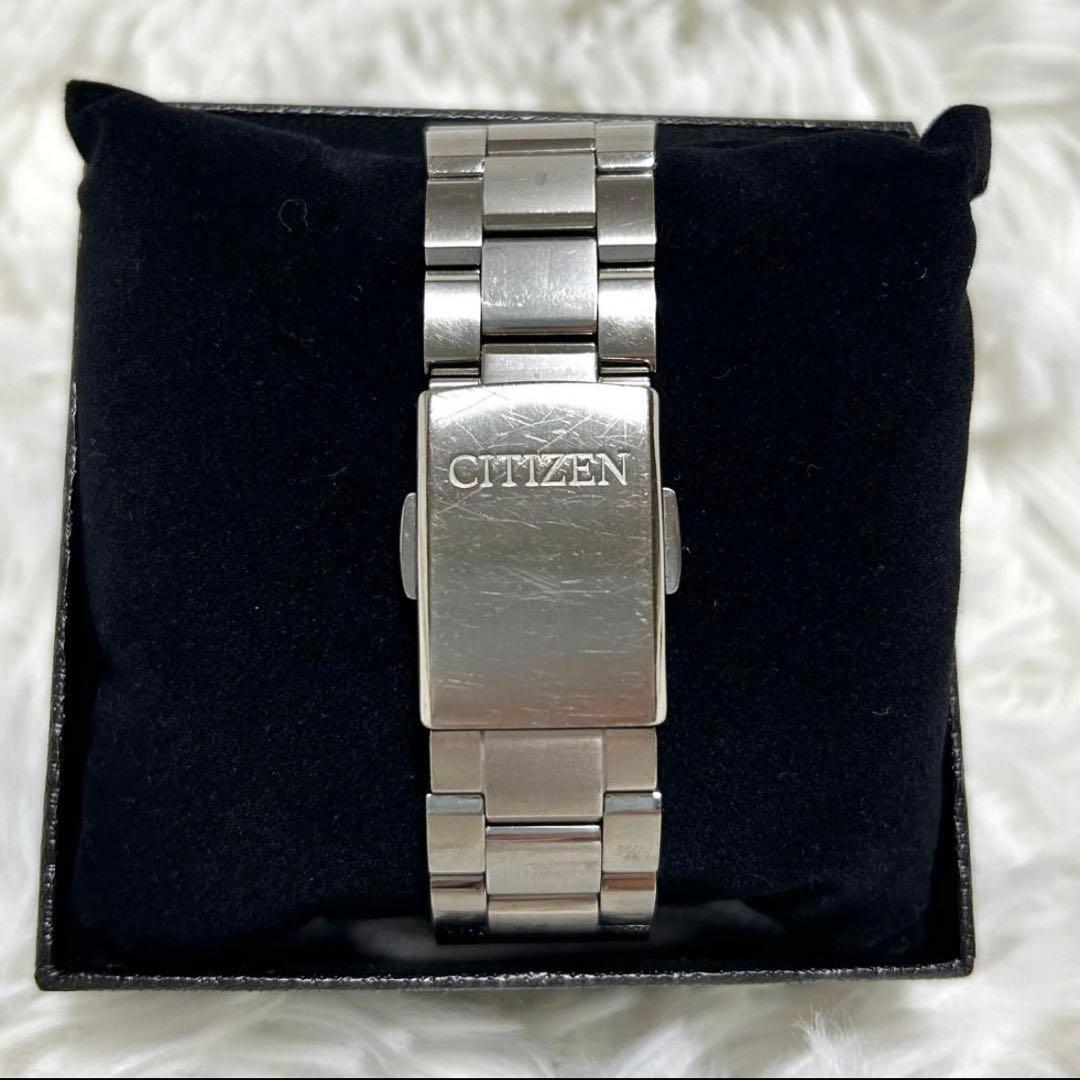 シチズン アテッサ H610-T018050 腕時計 チタン ソーラー電波 黒