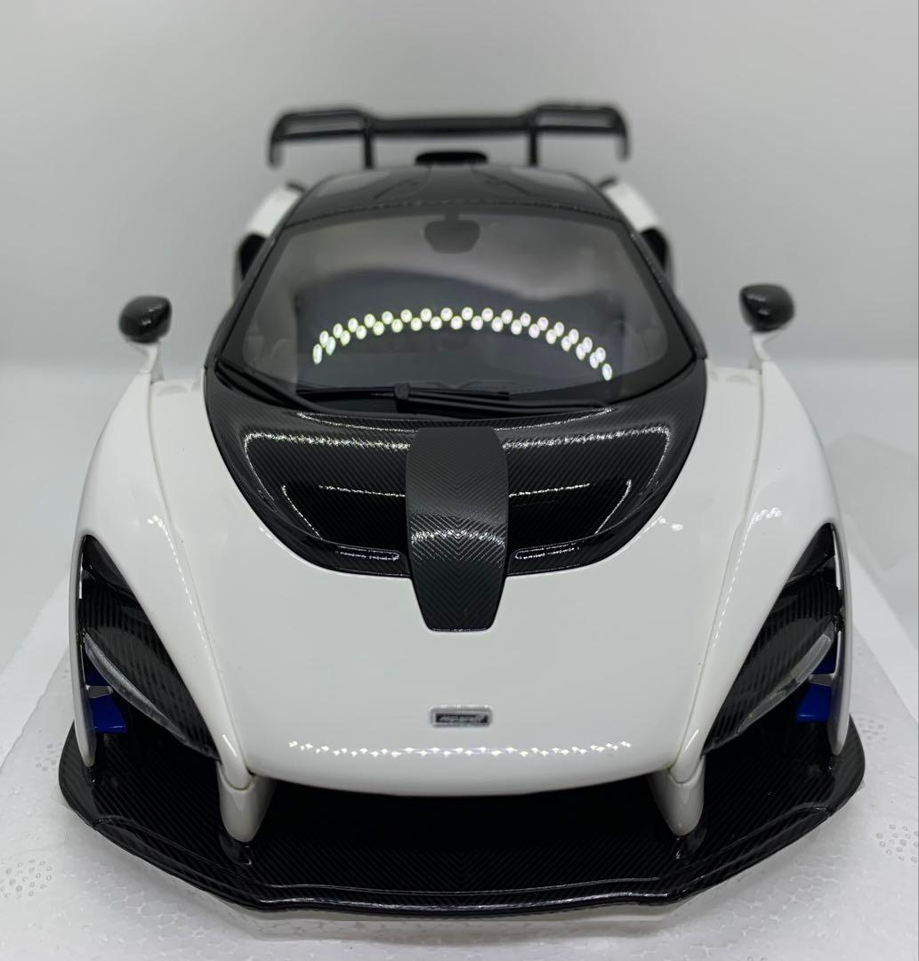 1/18 McLaren / マクラーレン Senna ビジョンピュアホワイト