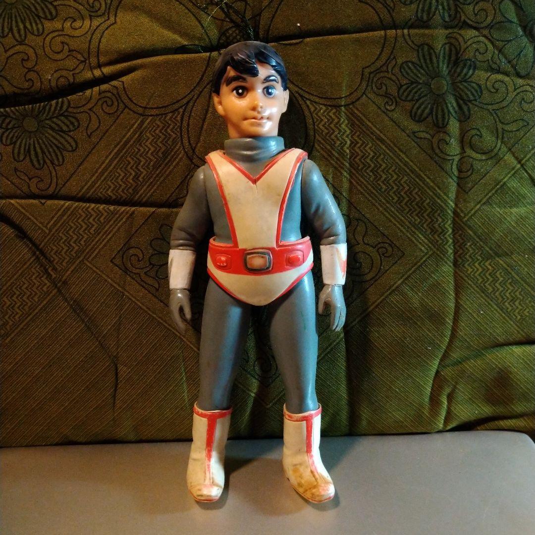 バンダイシルバー仮面ソフビグレー成型