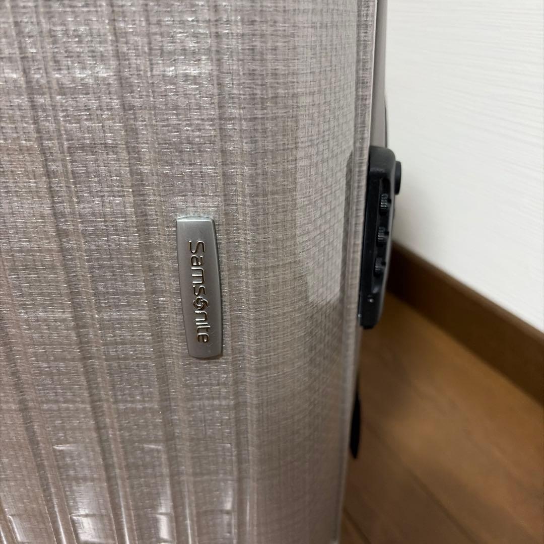 【極美品】Samsonite サムソナイトSPINNER 55/20 PEARL