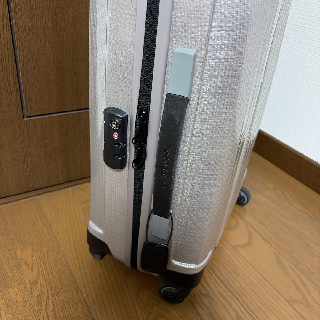 【極美品】Samsonite サムソナイトSPINNER 55/20 PEARL