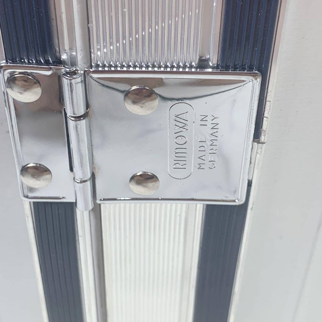 RIMIWA シルバーインテグラル 青ロゴ 廃盤品 リモワ 35L ドイツ製