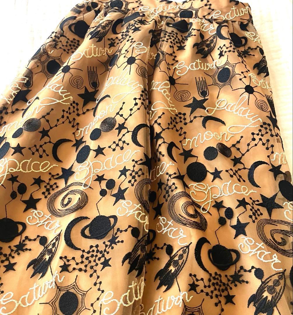 Diagram GRACE CONTINENTAL プラネット刺繍マキシスカート