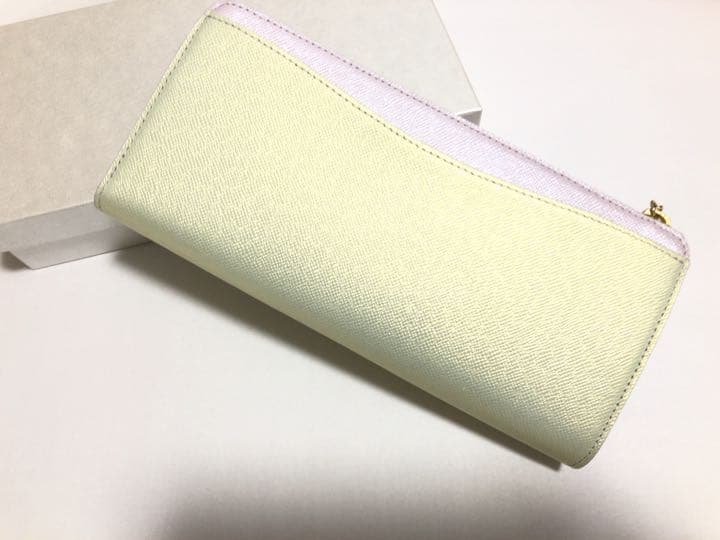 新品　ルリア4℃ 長財布　ガーデンパーティ　L字ファスナー　財布