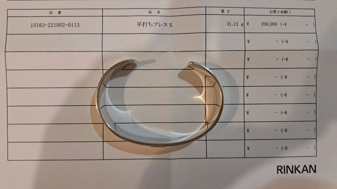 ゴローズバングル サイズS