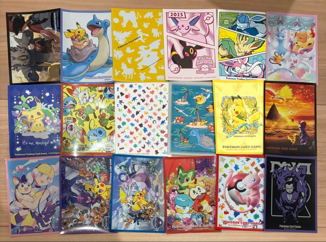 ポケモン デッキシールド スリーブ 185種類