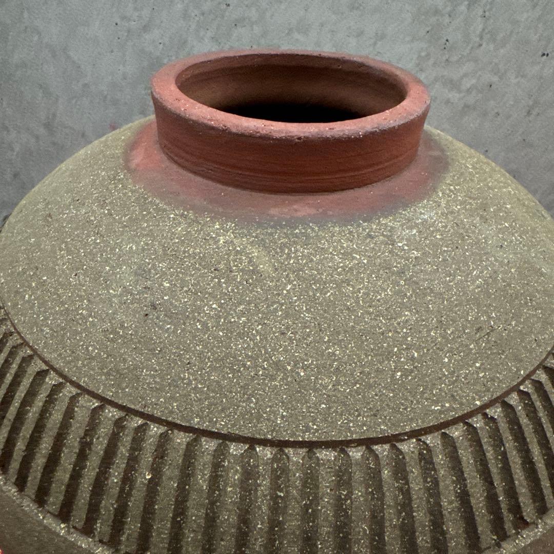壺屋焼.素焼き.大壺