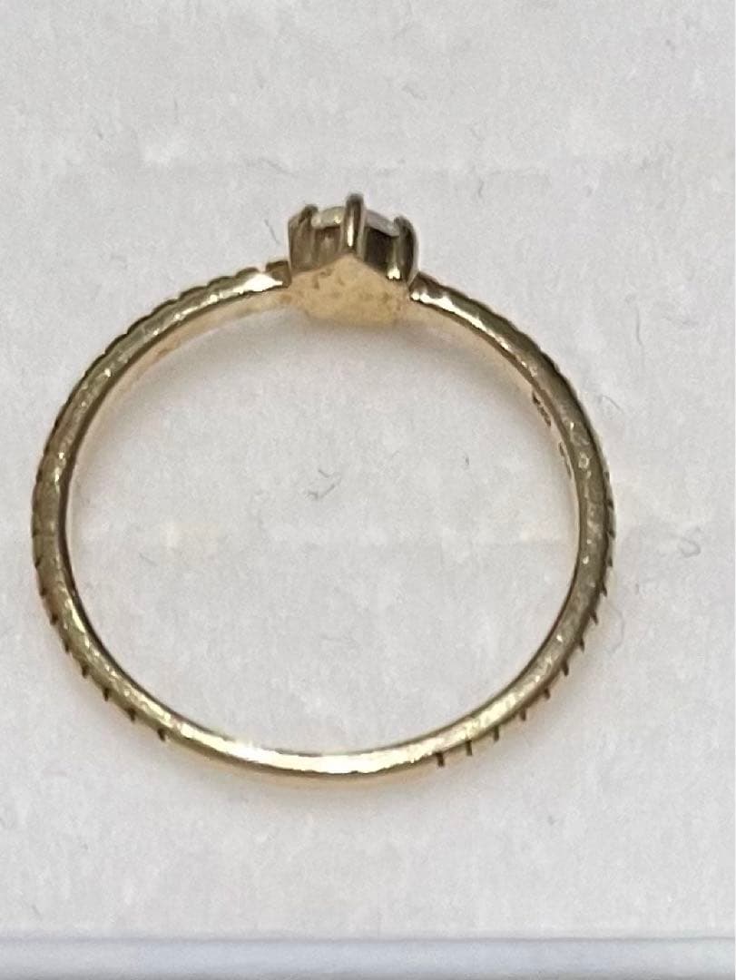 ete K10 オパール リング ピンキーリング　3号　時間限定お値下げ