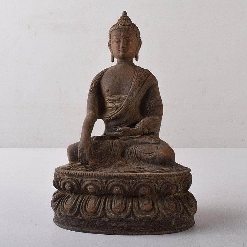 中国　古銅　チベット仏　仏像　置物　C　R8591