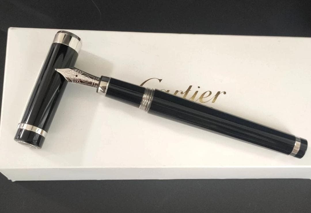 未使用 Cartier パシャ ドゥ カルティエ 万年筆 ペン先18K プラチナ