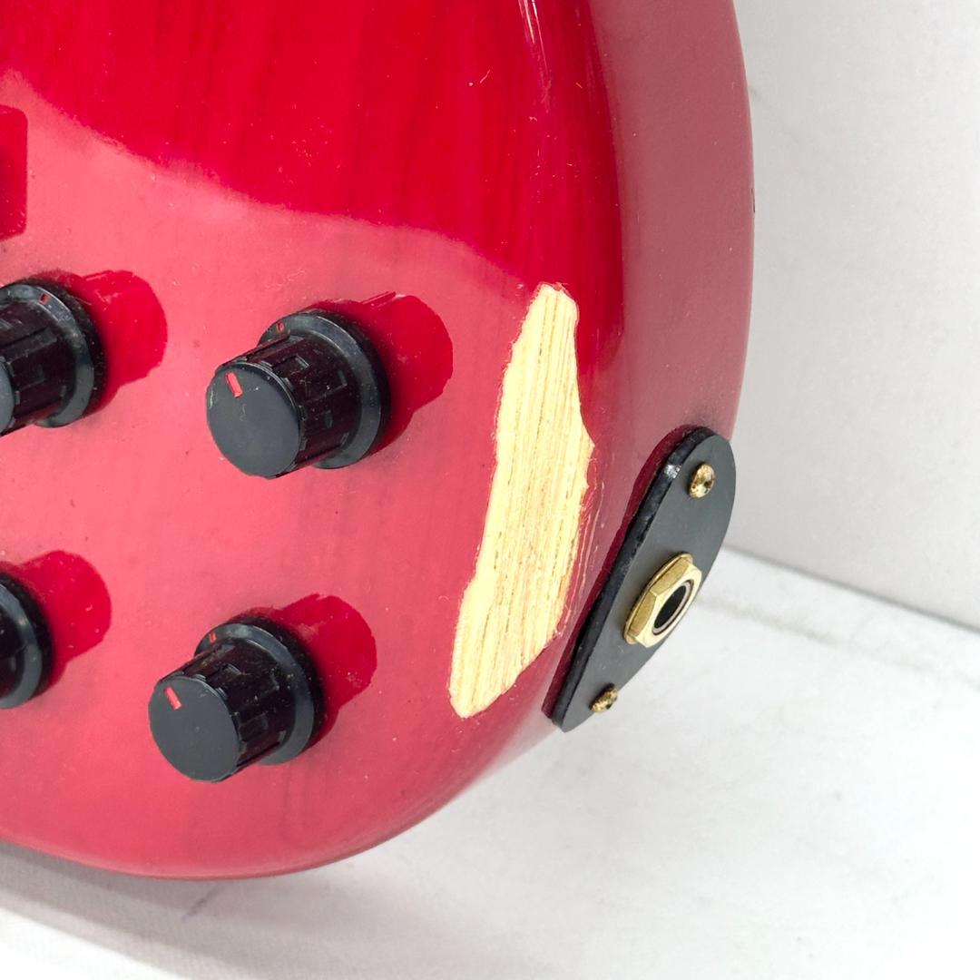 中古 FERNANDES フェルナンデス ベース 赤 レッド