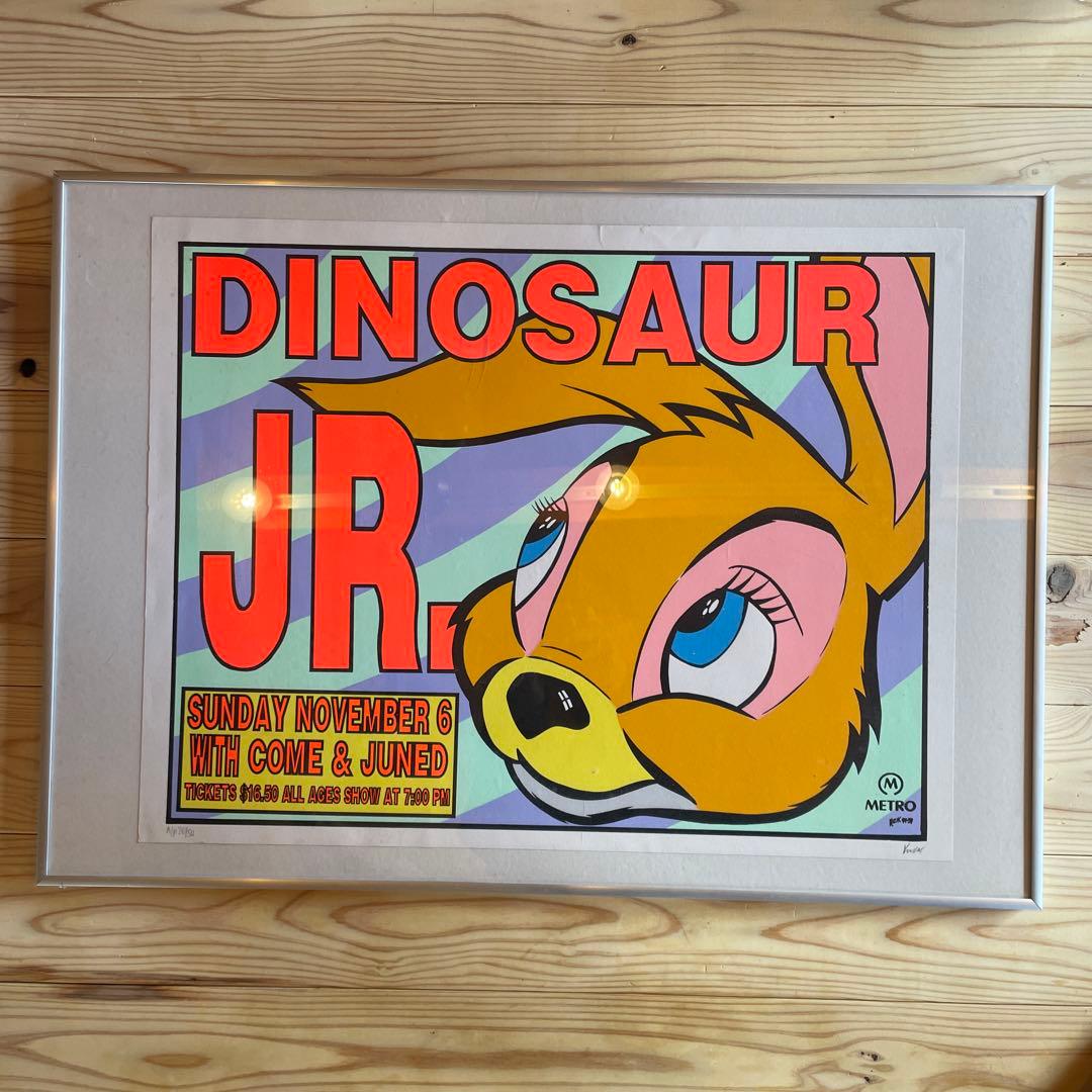 frank kozik / dinosaur jr シルクスクリーンポスター