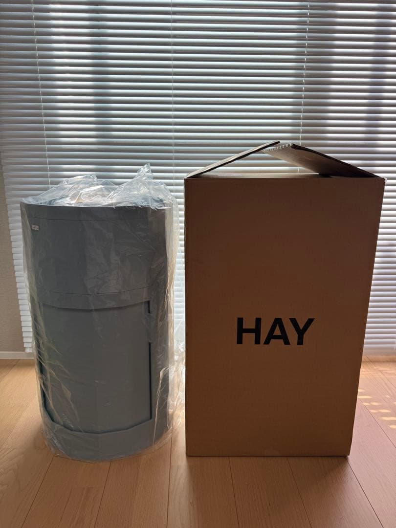 新品未使用 HAY FACET CABINET HIGH ミスティブルー