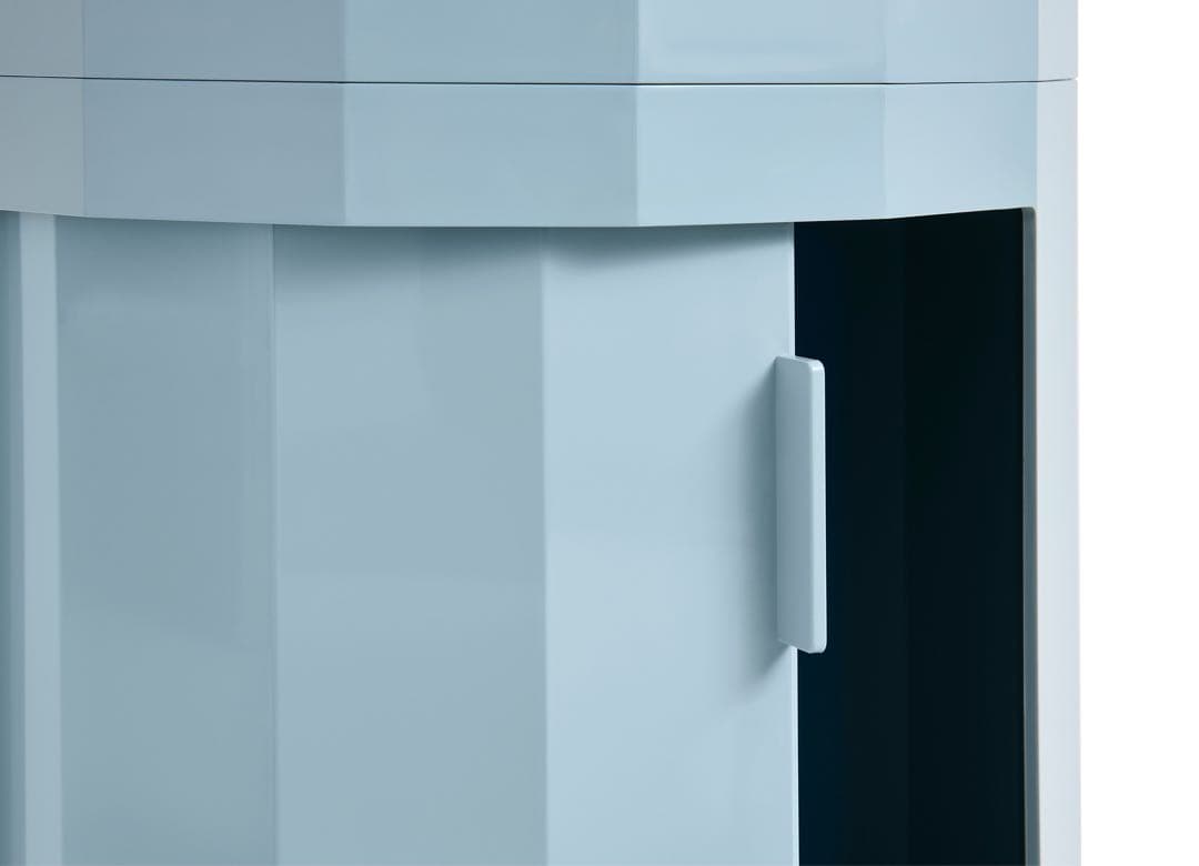 新品未使用 HAY FACET CABINET HIGH ミスティブルー