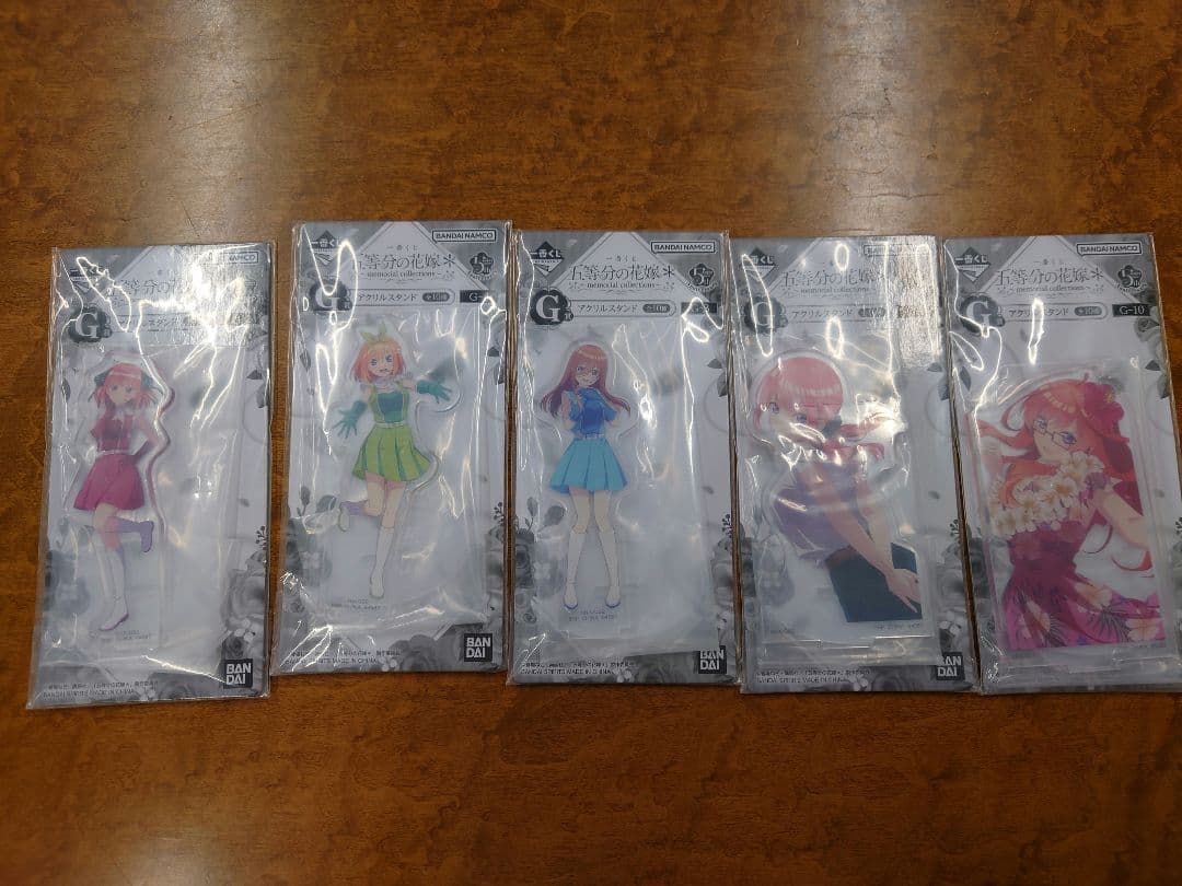 一番くじ 五等分の花嫁 memorial collections メガクッション