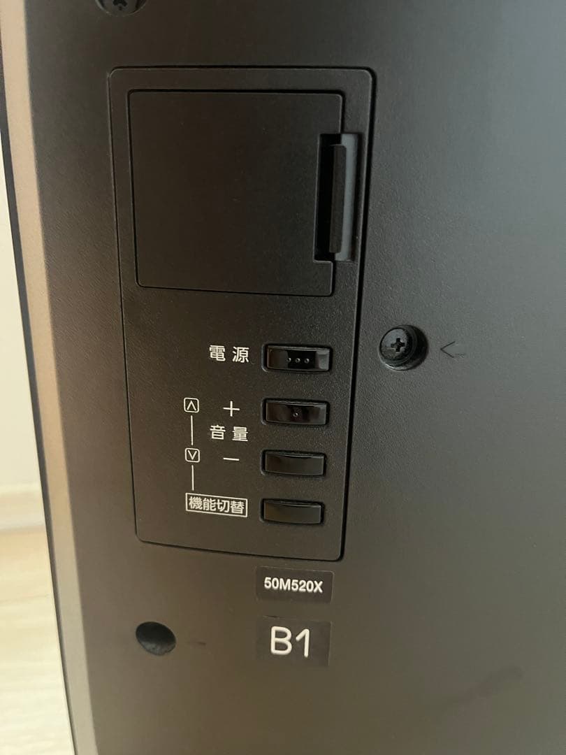 土日限定価格　東芝 TOSHIBA 50M520X 4K 50インチ REGZA