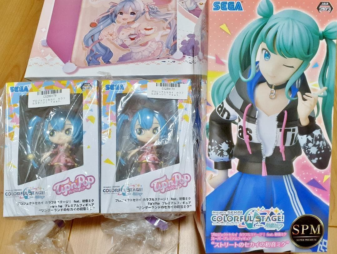 10点セット　初音ミク　プライズまとめ売り　新品未使用　トレバ限定