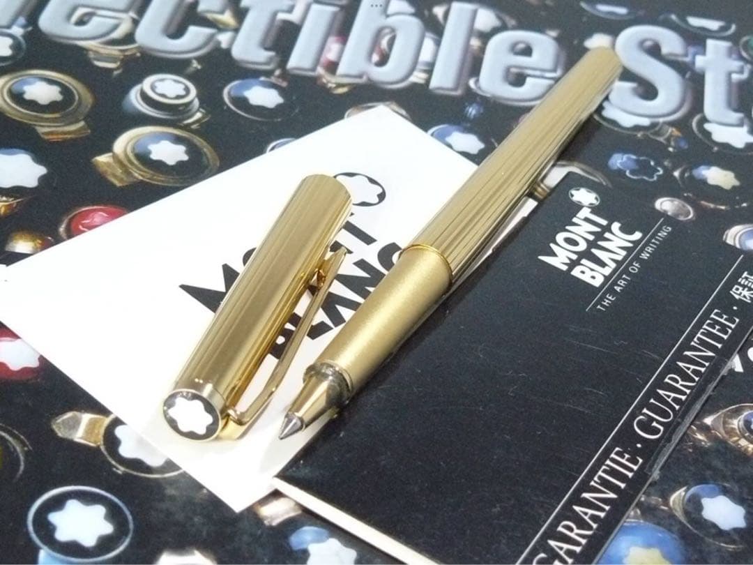 モンブラン　★金運を呼ぶ！黄金の総金張りの価値の高い逸品！★ノブレスNo1347
