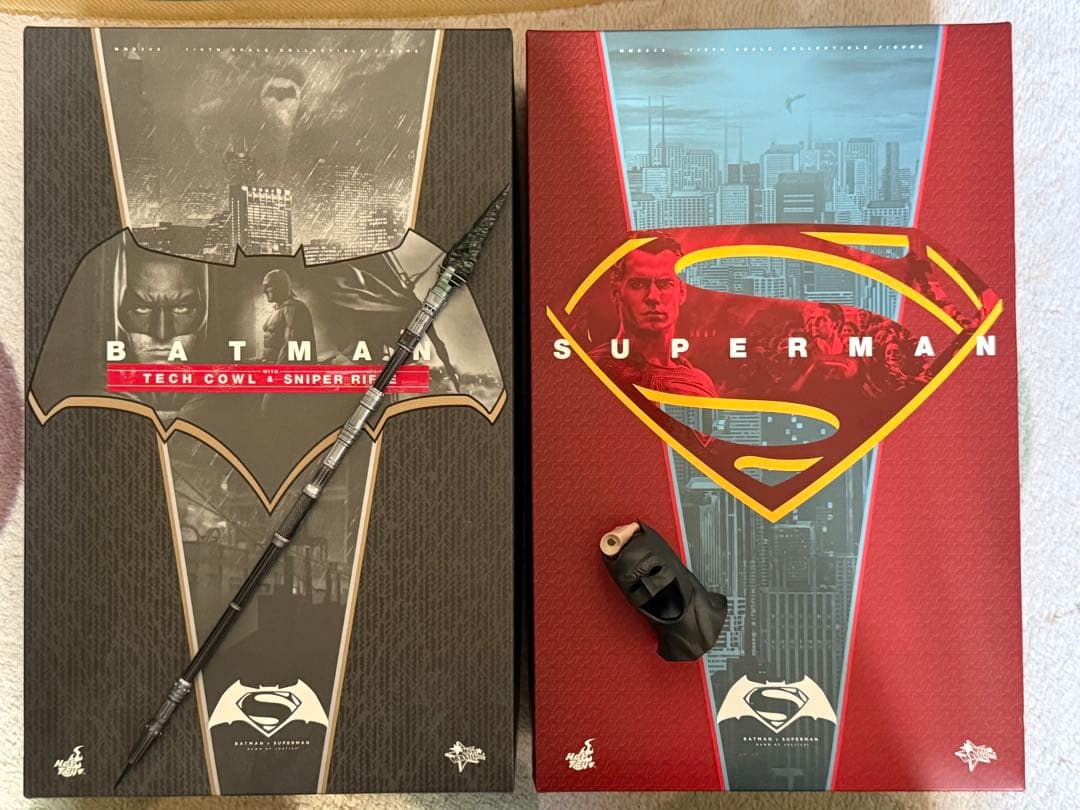 ホットトイズ　バットマン スーパーマン アクションフィギュアセット