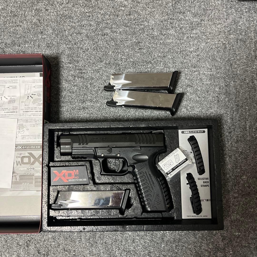東京マルイ XD-M 4.0 ガスガン ブラック 予備マガジン2個