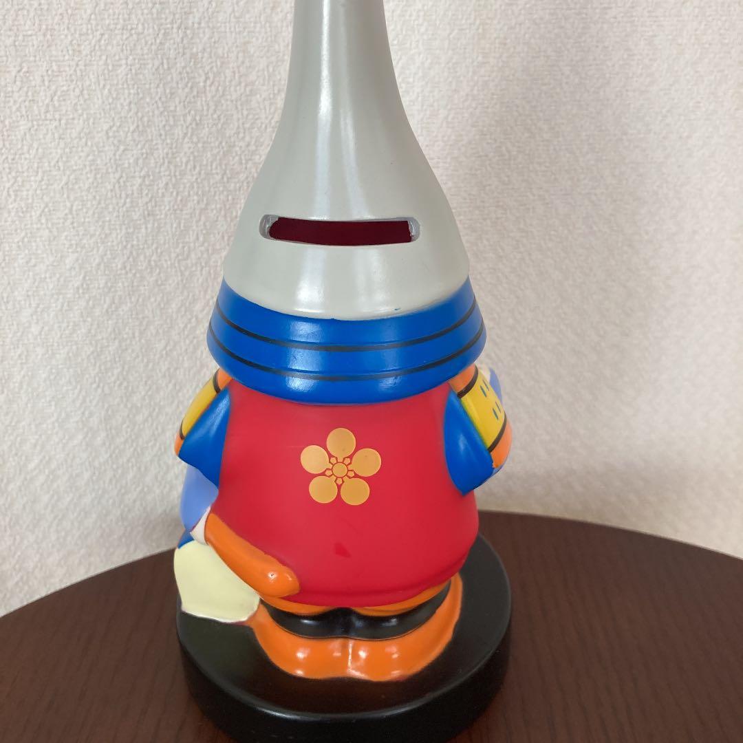 北陸新幹線開業記念貯金箱　利長くん