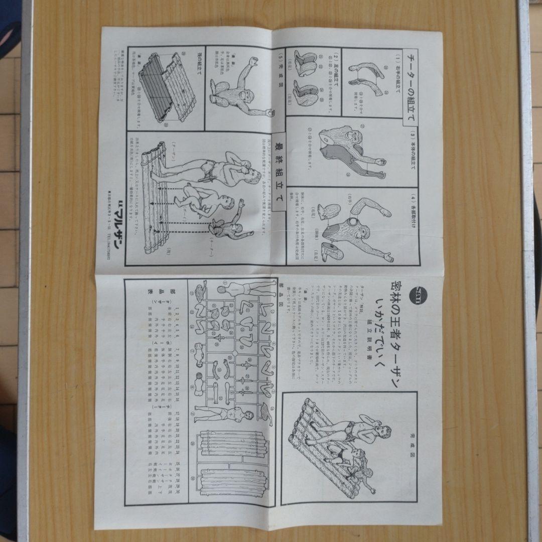 年始セール。マルサン　ターザンいかだで行く　プラモデル