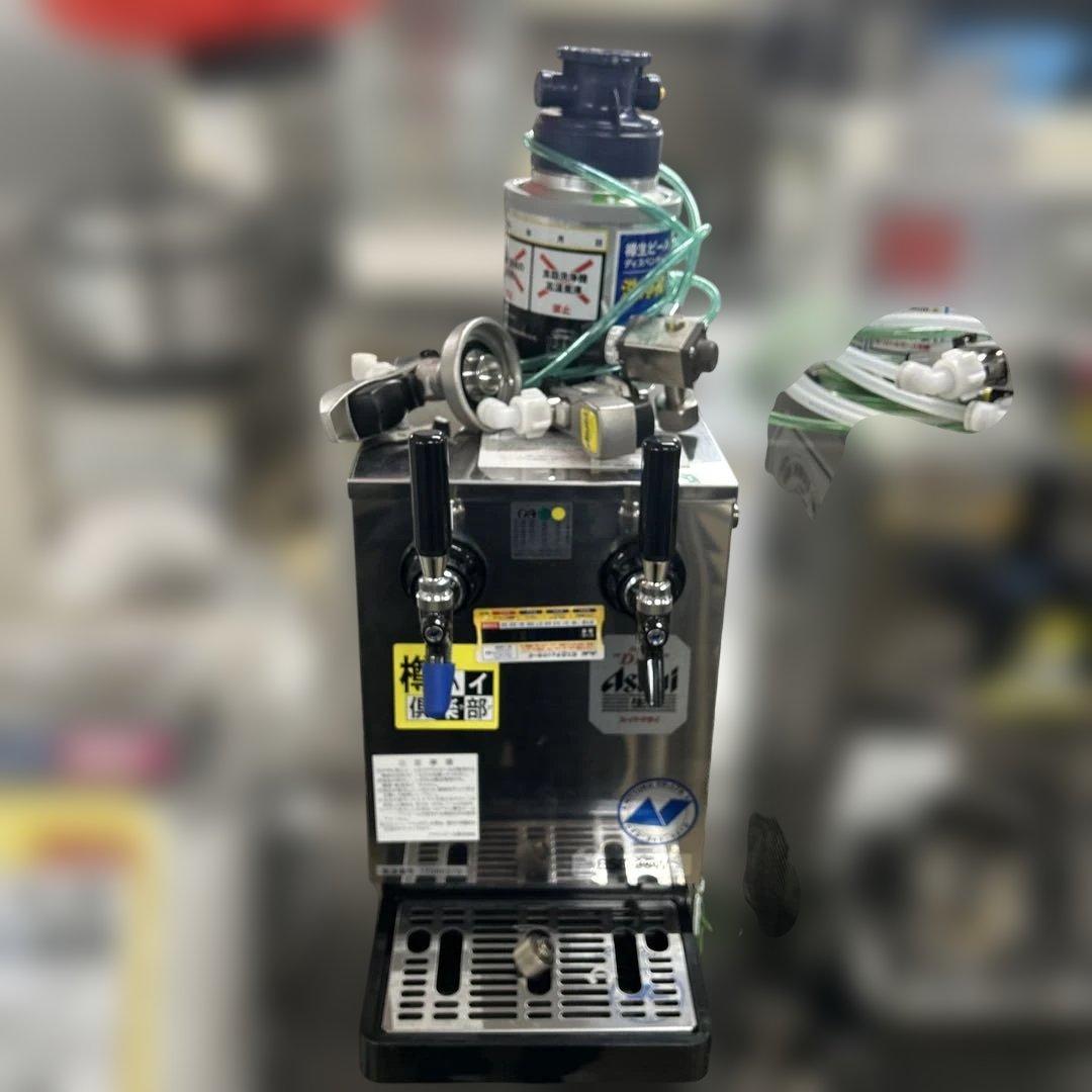 6442【程度良好】2017年製 ニットク 2口ビール サーバー BSE-25W