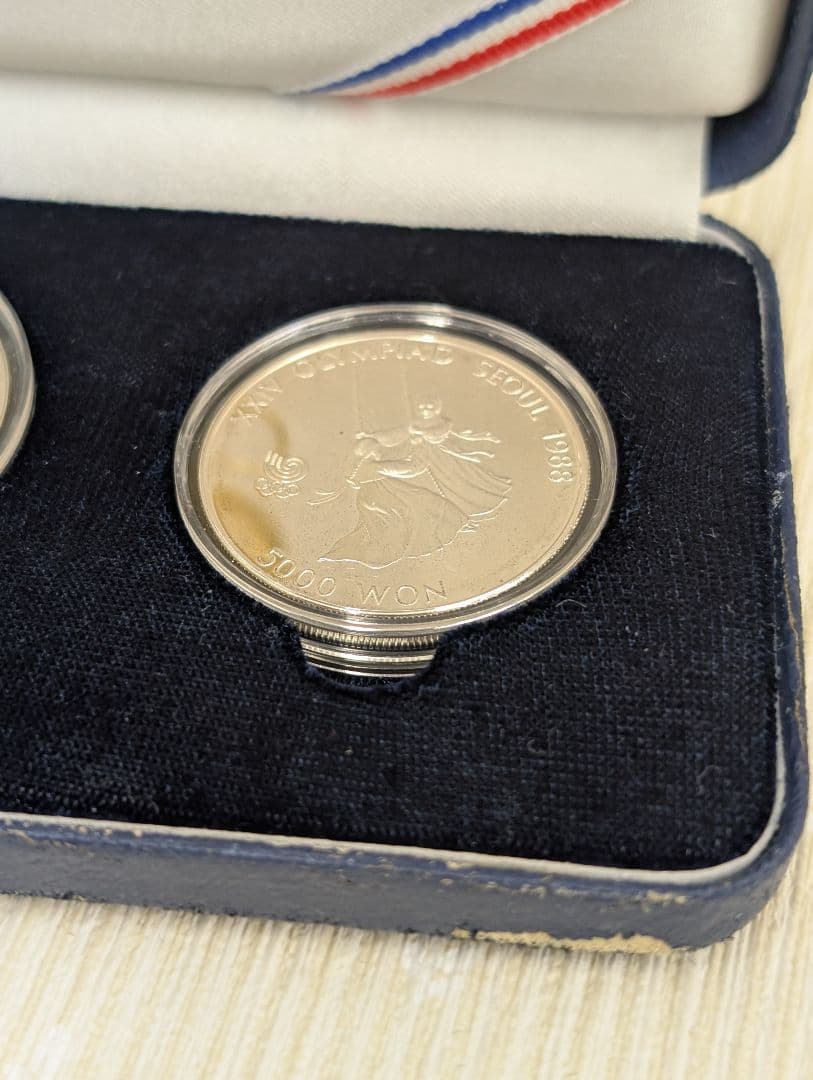 1988年ソウルオリンピック記念銀貨セット SILVER 925