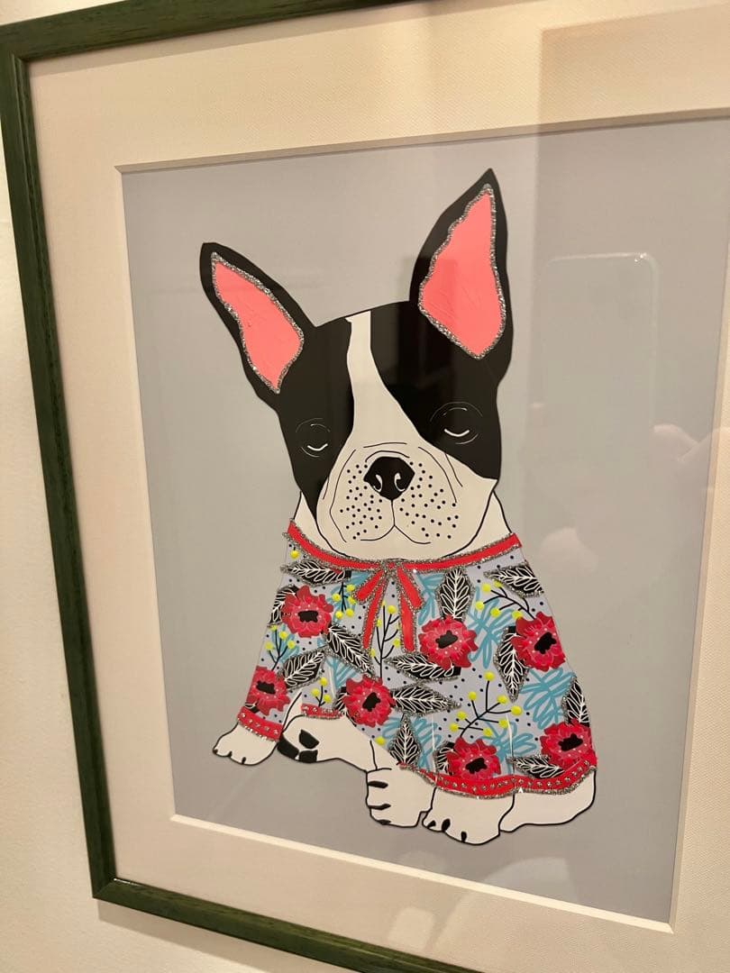 わんちゃんの絵