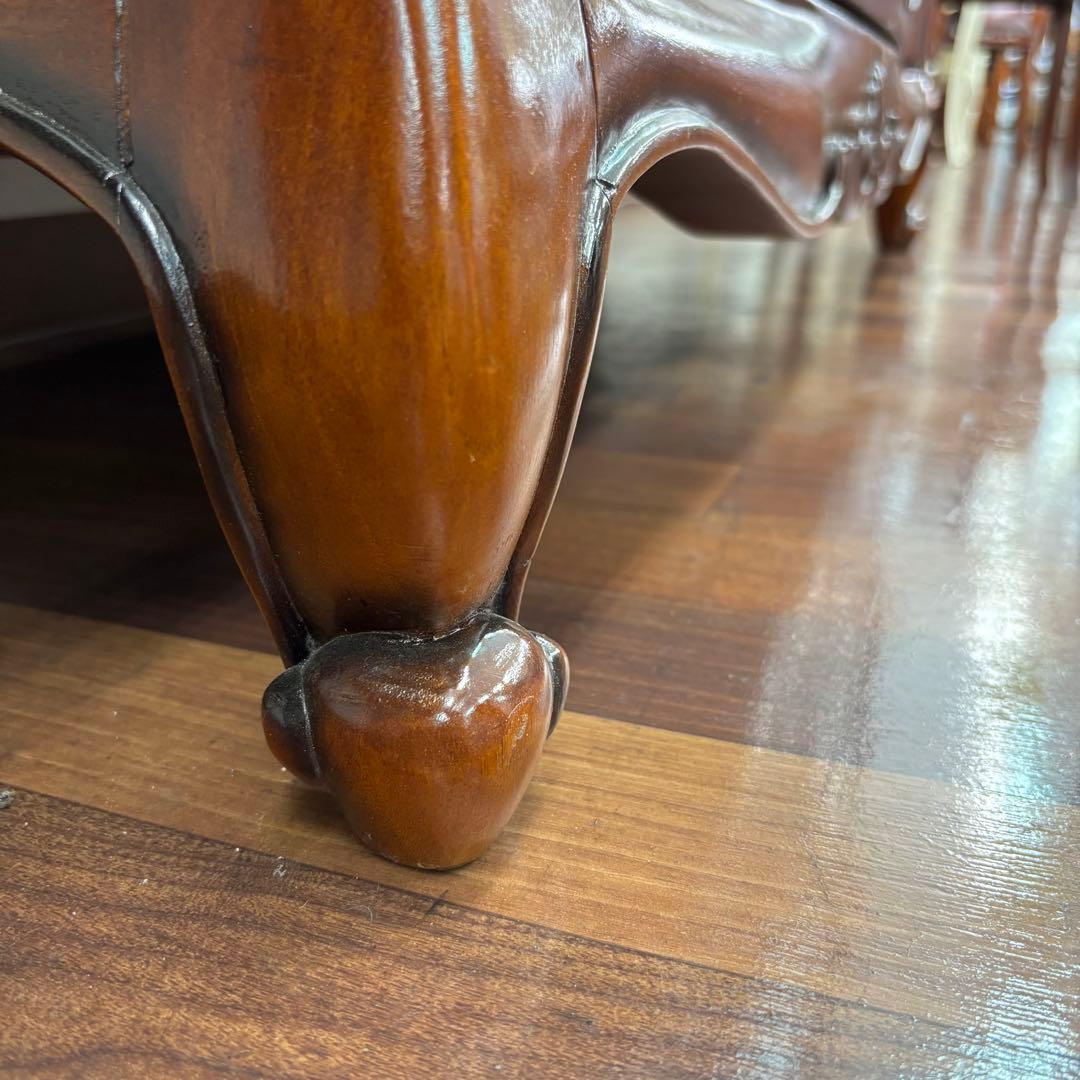 マホガニーアンティーク調 高級 大型チェスト 収納 4段チェスト