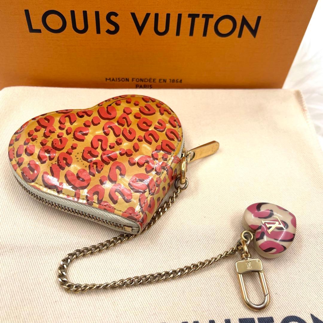 ルイヴィトン　ヴェルニ　レオパード　ポルトモネクール　ケース　小銭入778