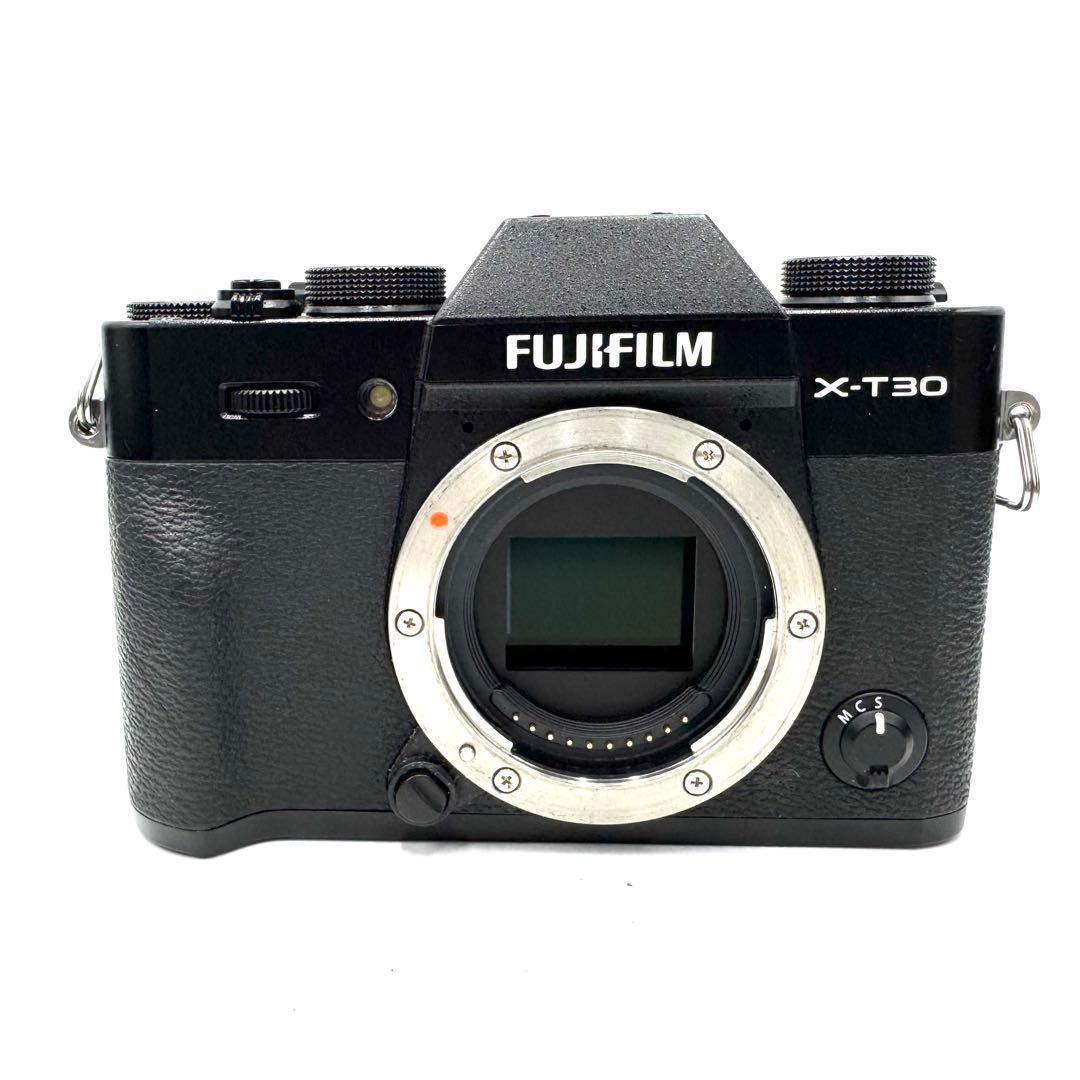 美品 FUJIFILM フジフィルム ミラーレス X-T30 ブラック