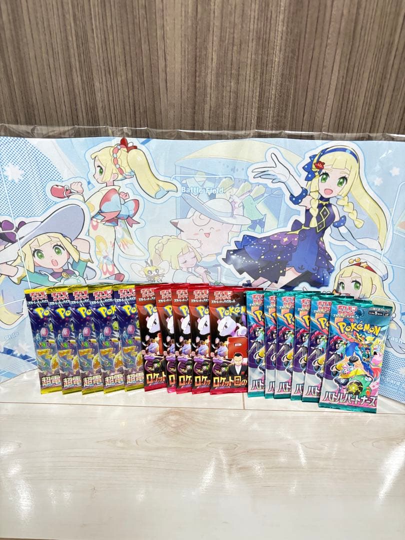 ポケモンマスターズEX プレイマット おしゃれを楽しむリーリエ